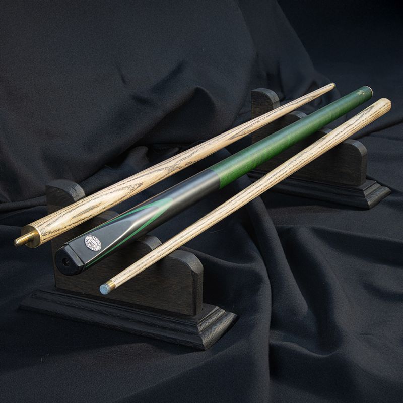 Queue de billard verte pour jeu anglais et Snooker