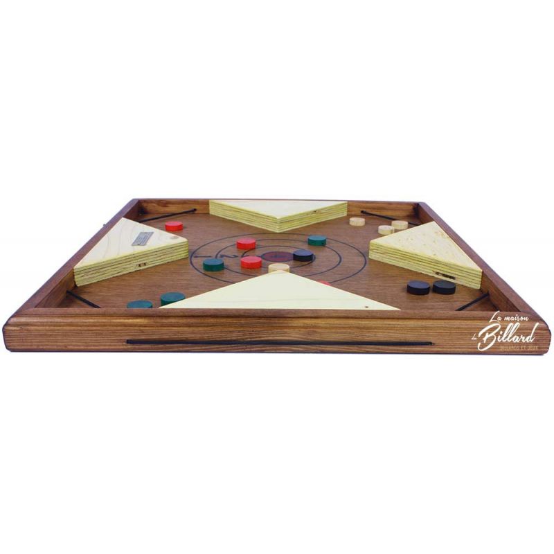 Tir sur cible, jeu en bois de comptoir