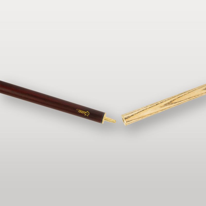 Queue de billard rouge en 3 parties pouvant ce raccourcir.