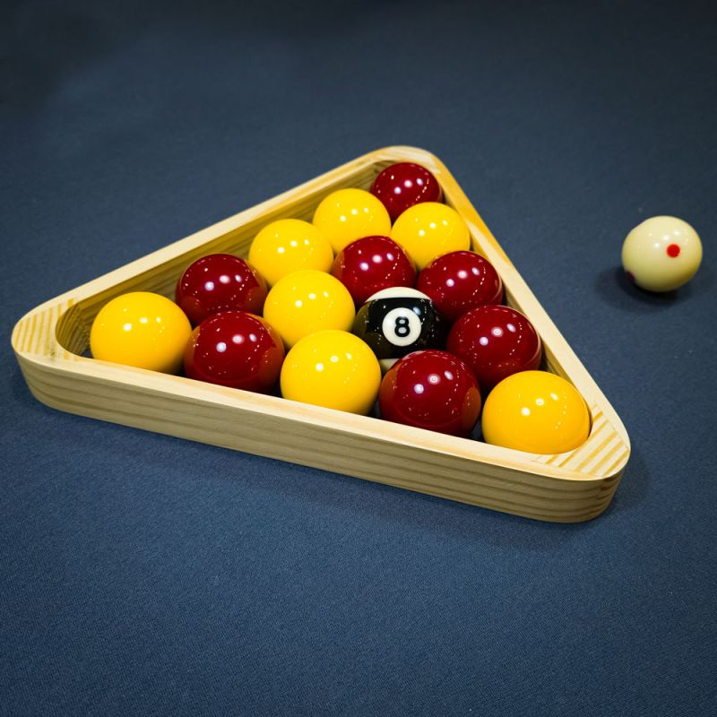 accessoires billard : triangle de 8 pool