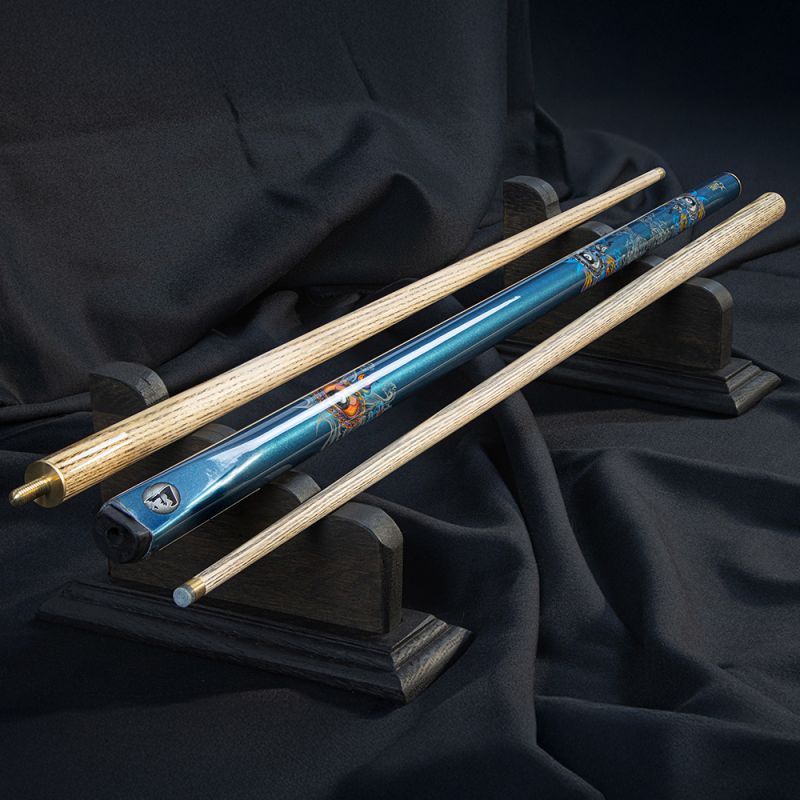 Queue 8-Pool / Snooker Coeur de billard, Bleu