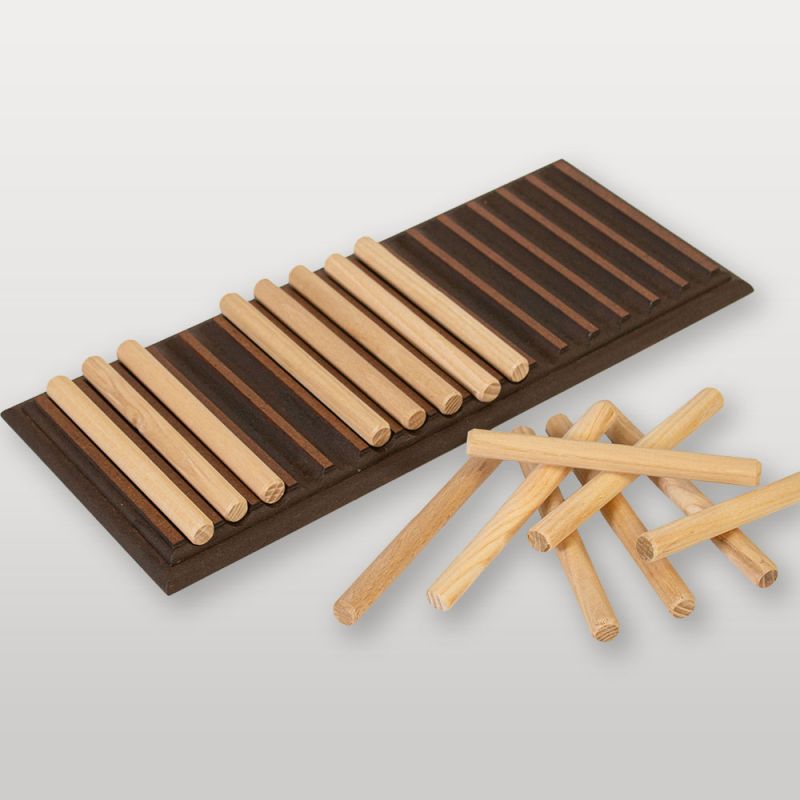 Jeu de Nim en bois. Fabrication française et artisanale