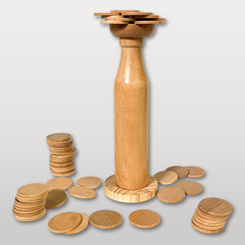 Jeu d'apéro en bois à jouer entre amis