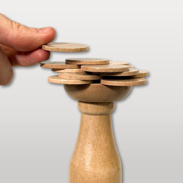 Jeu d'apéro en bois - Top the Bottle-2