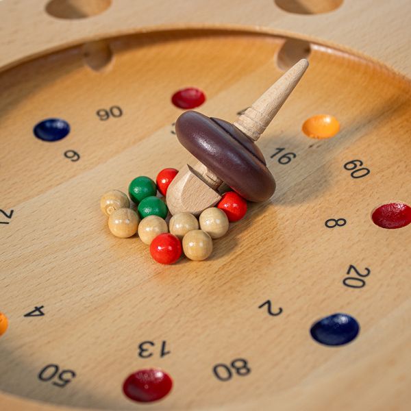 L'Octoroulette, un jouet en bois pour apprendre à compter-2