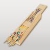 Boîte en bois pour jeu de mikado