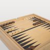 Pions de backgammon en bois