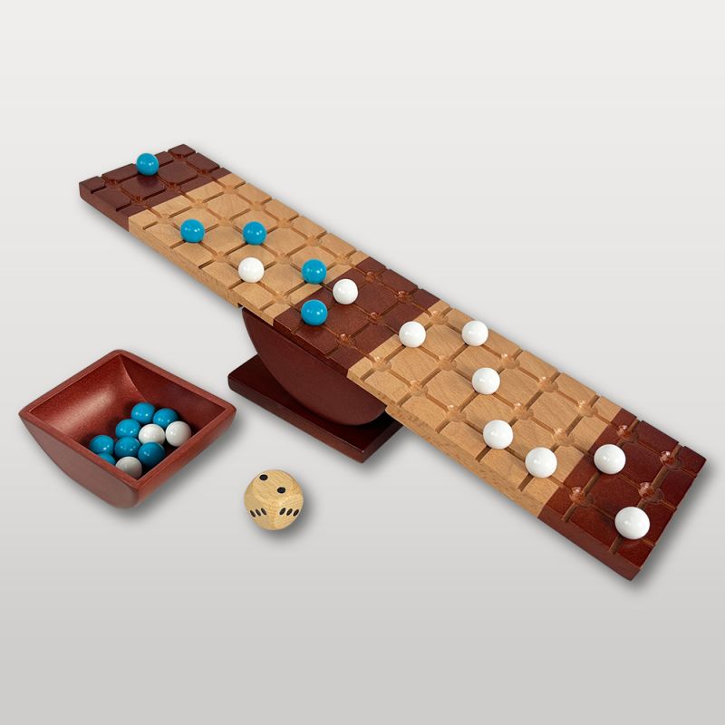Jeu en bois Rock Me Archimède avec billes et dé