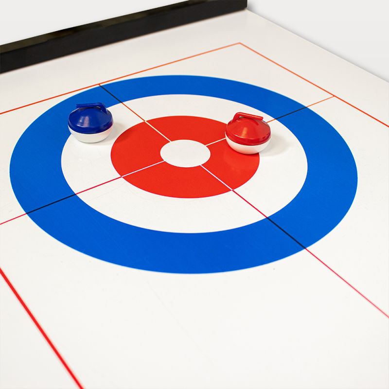 cible shuffle curling géant