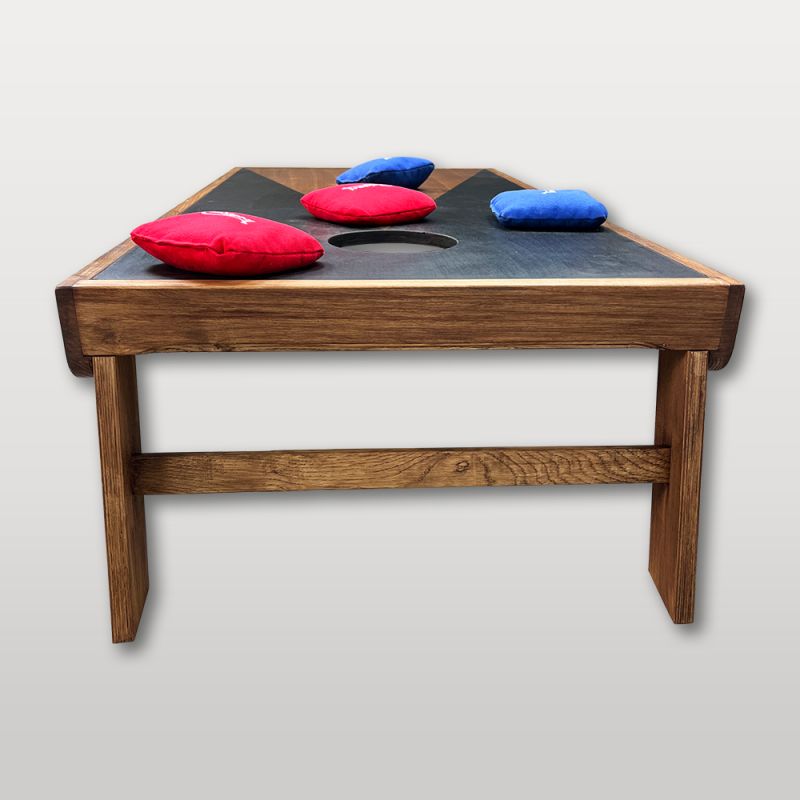 cornhole artisanal sur pieds en bois