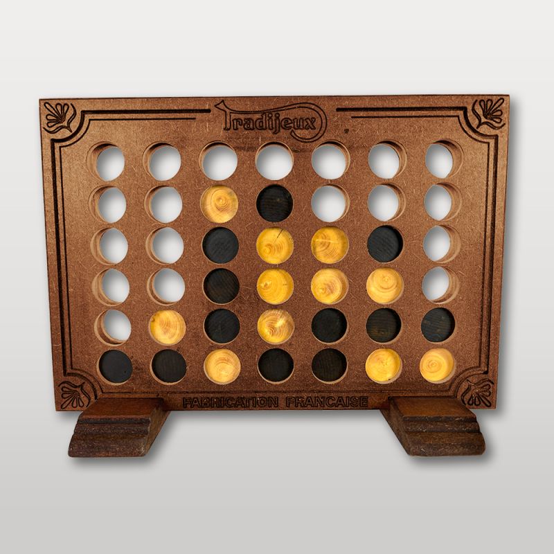 Puissance 4 en bois fabrication française