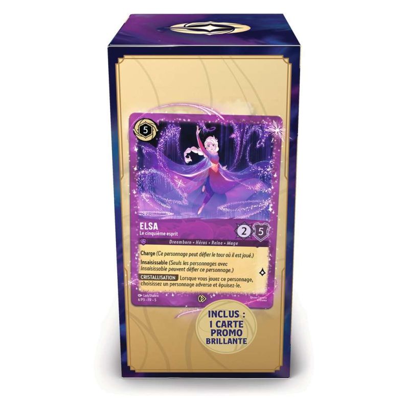 Disney Lorcana TCG – Chapitre 9 Fabuleux – Coffret Cadeau Elsa (FR)