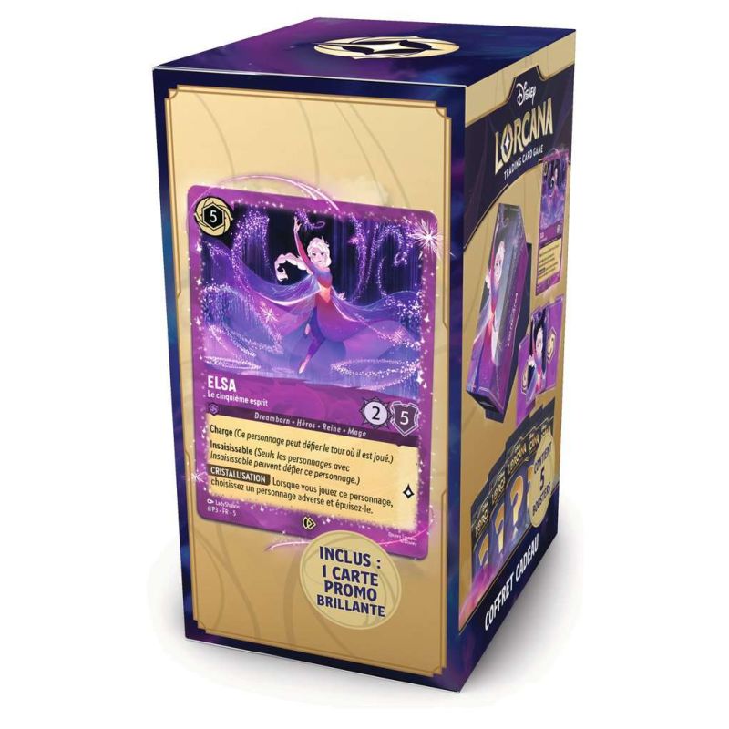 Disney Lorcana TCG – Chapitre 9 Fabuleux – Coffret Cadeau Elsa (FR)