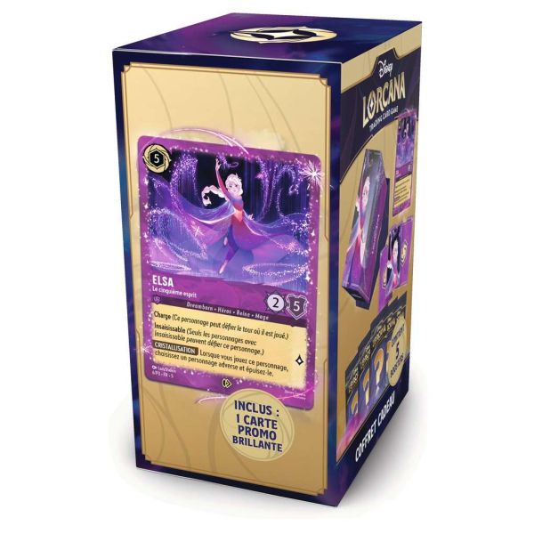 Disney Lorcana TCG – Chapitre 9 Fabuleux – Coffret Cadeau Elsa (FR)-4
