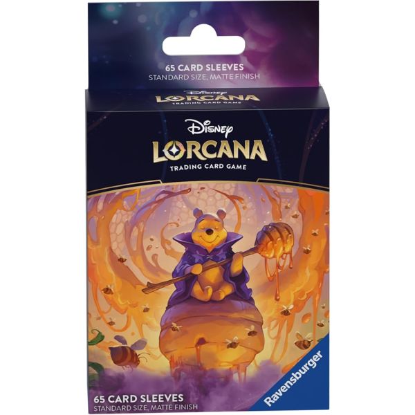 Sleeves Disney Lorcana – Winnie l’Ourson – Protège-cartes Officiels (65 cartes)