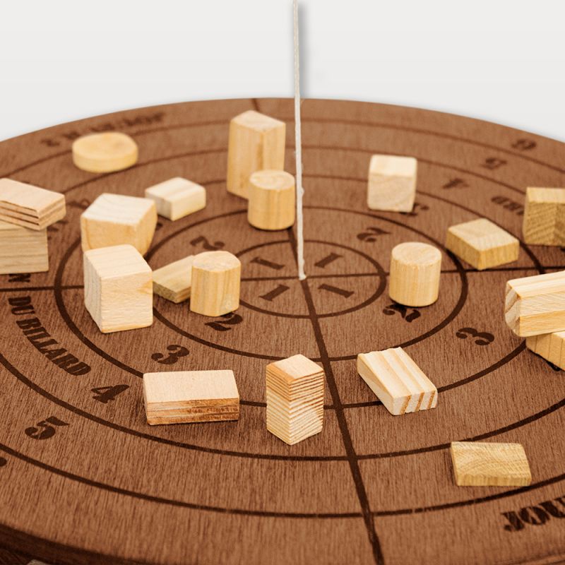 pièces en bois jeu Bomboleo