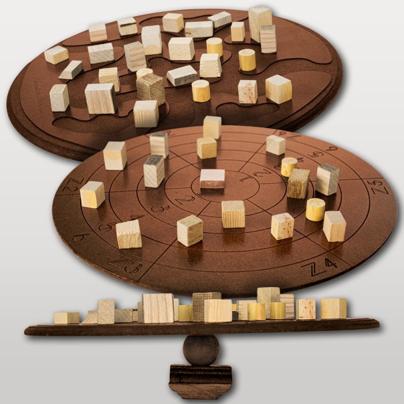 jeu en bois Equisland équilibre