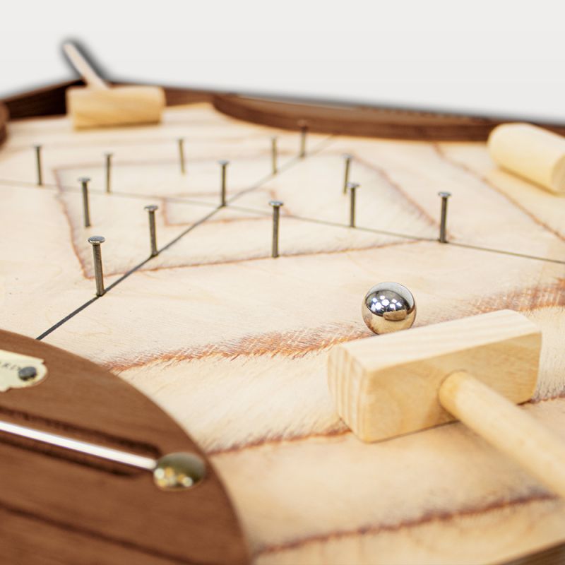 Marteaux en bois du jeu de comptoir