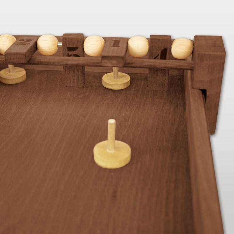 Détail mécanisme palets à clapets