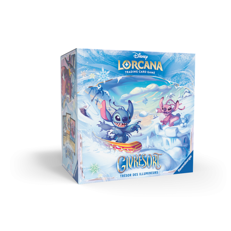 Disney Lorcana TCG – Chapitre 11 Givresort : Trésor des Illumineurs (Trove Pack FR)