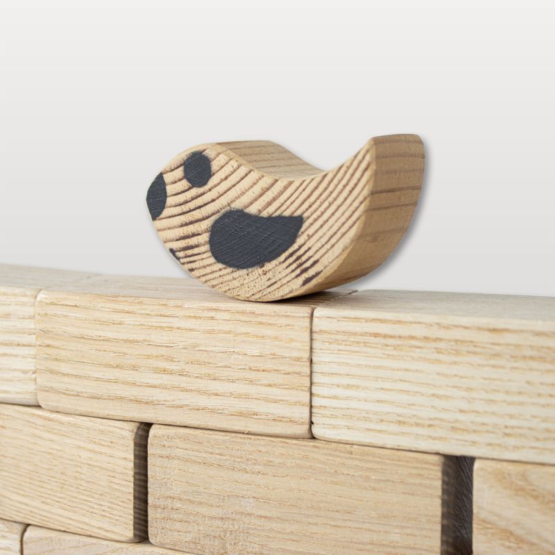 oiseau en bois Birdy Wall