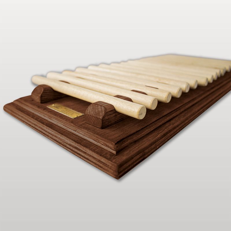 détail bâtonnets en bois"