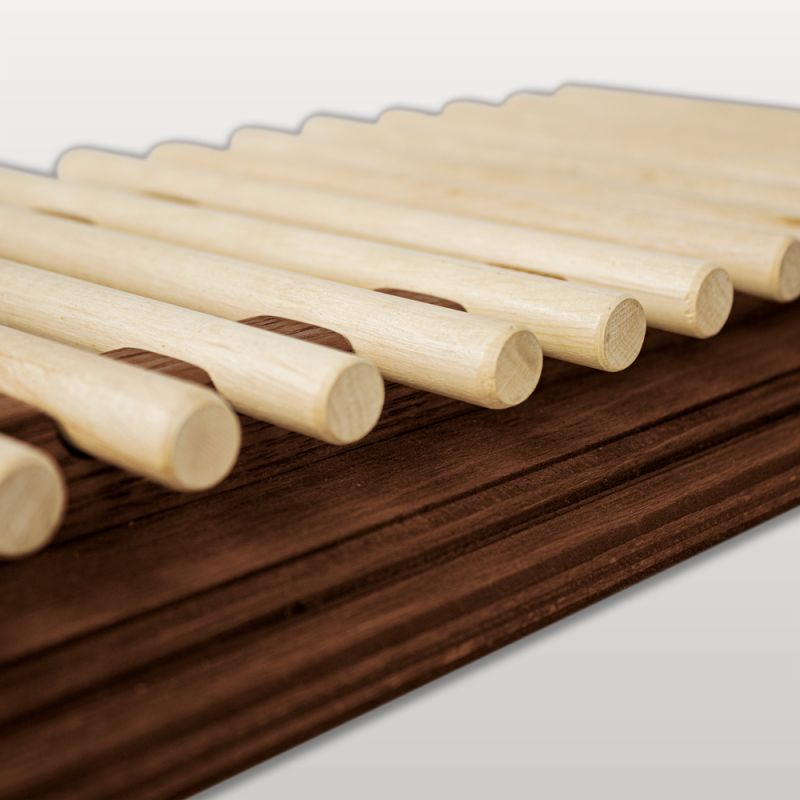 bâtonnets bois gros plan