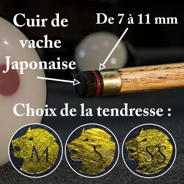 Procédé 11 mm 6 couches Pro Lord Cue-1