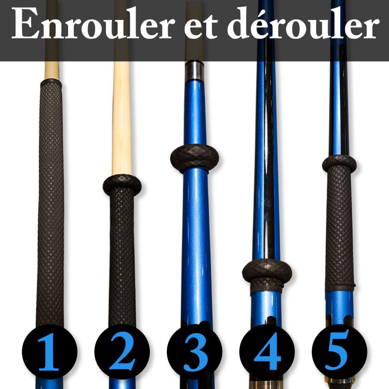 installer un manchon sur une queue de billard tuto