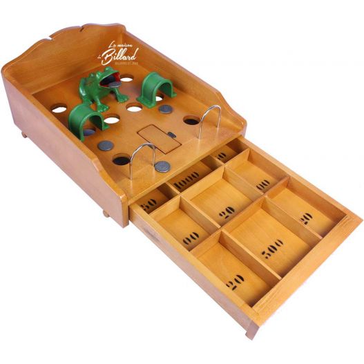 jouet en bois grenouille