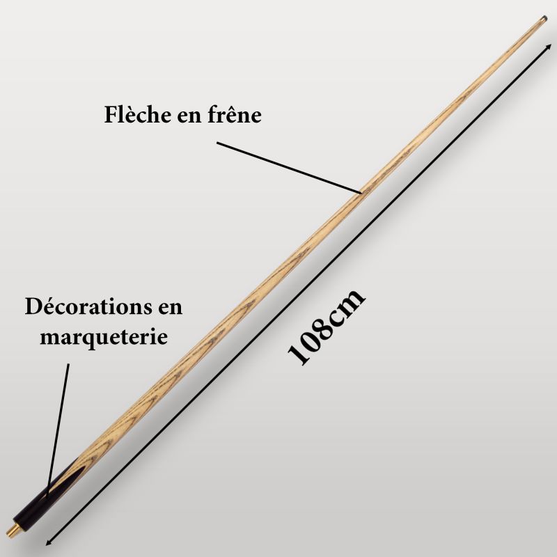 flèche queue de billard pro