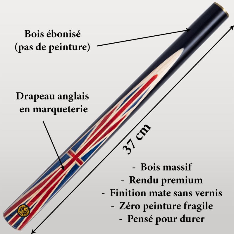 drapeau queue de billard anglais