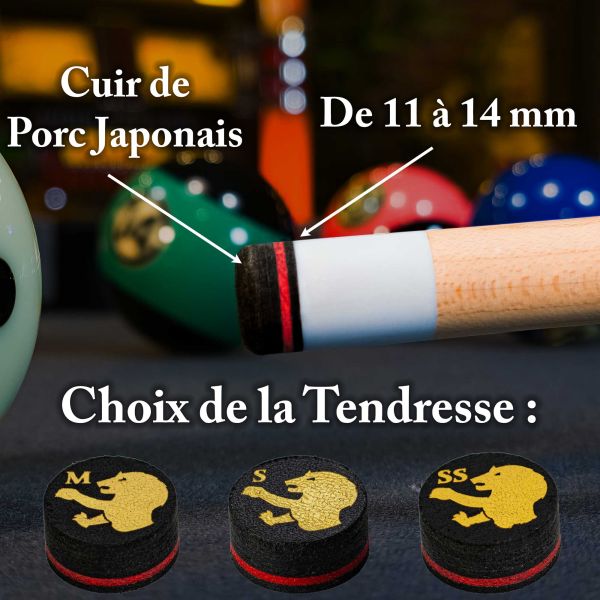 Procédé 14 mm 6 couches Pro Lord Cue-1
