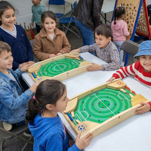 Flipper Foot - un jouet en bois 2 joueurs-1