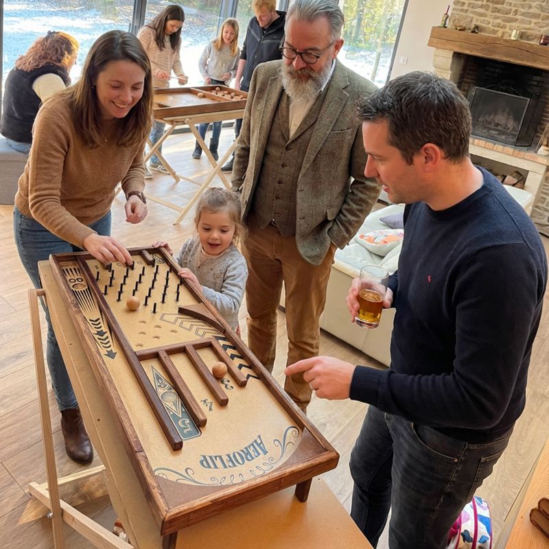 Jeux de famille en bois aeroflip