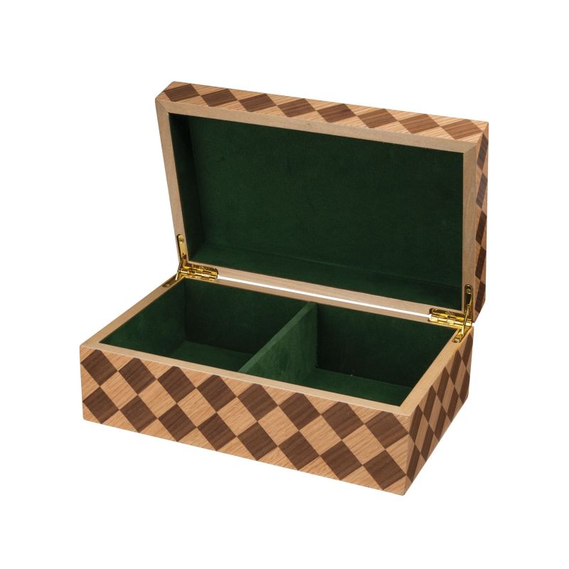 Boîte à pièces d'échecs 237 x 150 x 90 mm