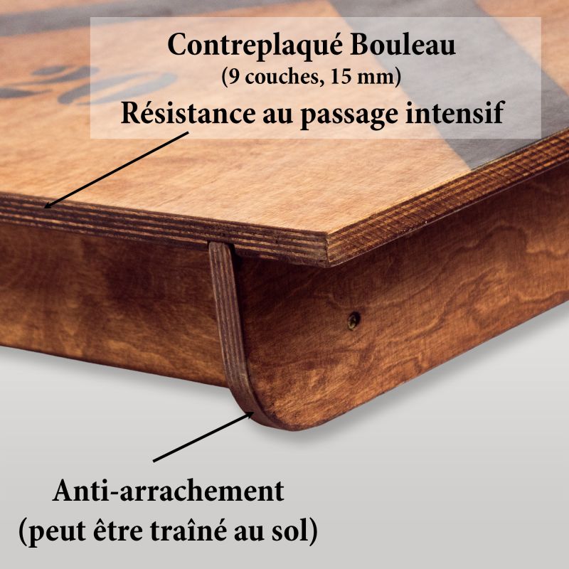 Cornhole Multijeux – Création La Maison du Billard, Taille compétition