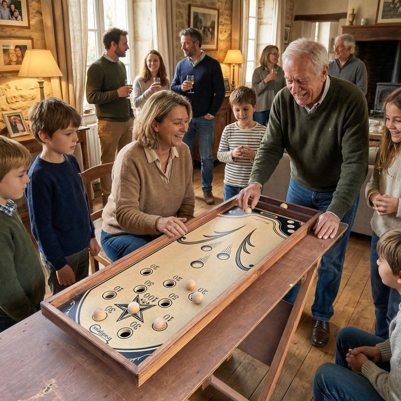 jeux en bois traditionnel familliaux