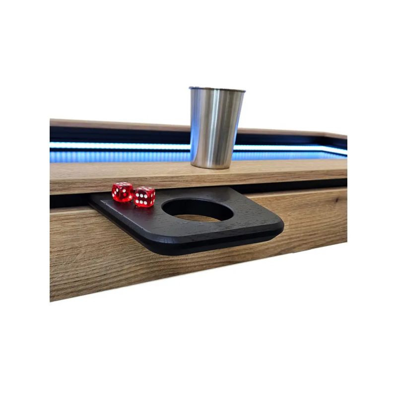 Repose gobelet magnétique + gobelet inox | Table de jeux
