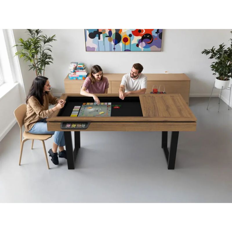 Table de jeux de société multifonction | Table à manger modulable