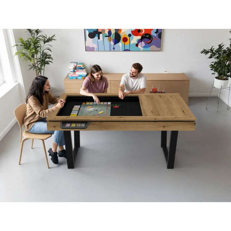 Table de jeux de société multifonction | Table à manger modulable