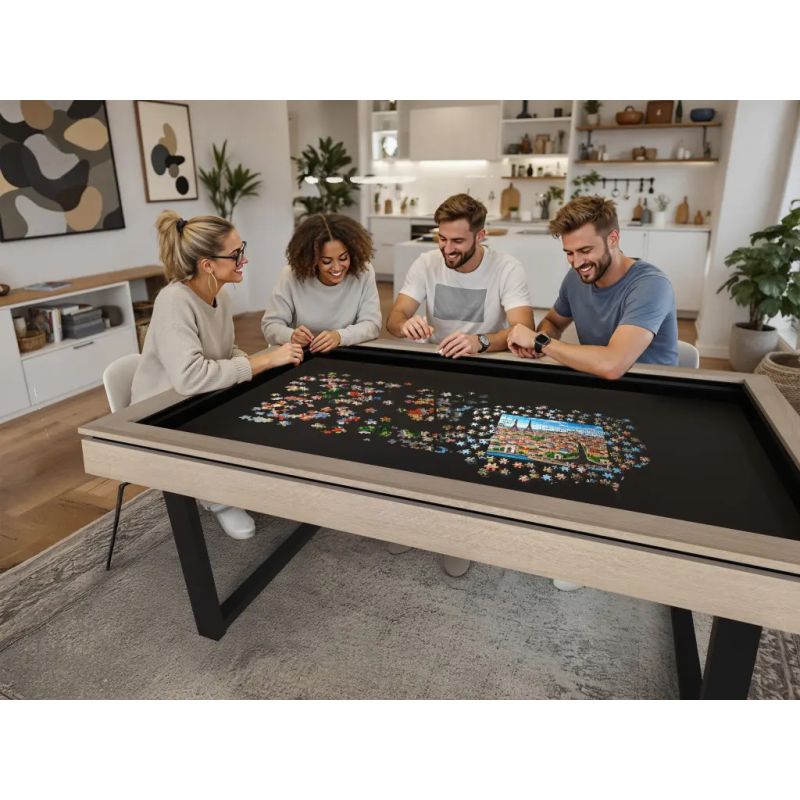 Table de jeux de société multifonction | Table à manger modulable