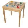 Table de jeux 5 en 1 en bois – Échecs, Dames, Ludo, Backgammon