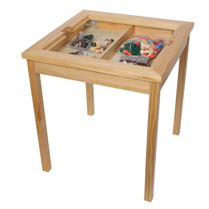 Table de jeux 5 en 1 en bois – Échecs, Dames, Ludo, Backgammon