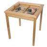 Table de jeux 5 en 1 en bois – Échecs, Dames, Ludo, Backgammon