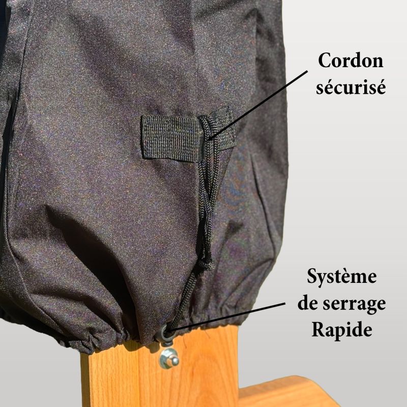 Cordon serrage de housse de puissance 4 geant