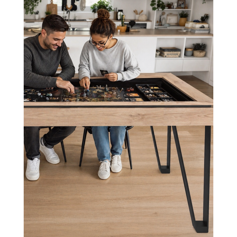 Table de jeux de société modulable L’AdapTable Light