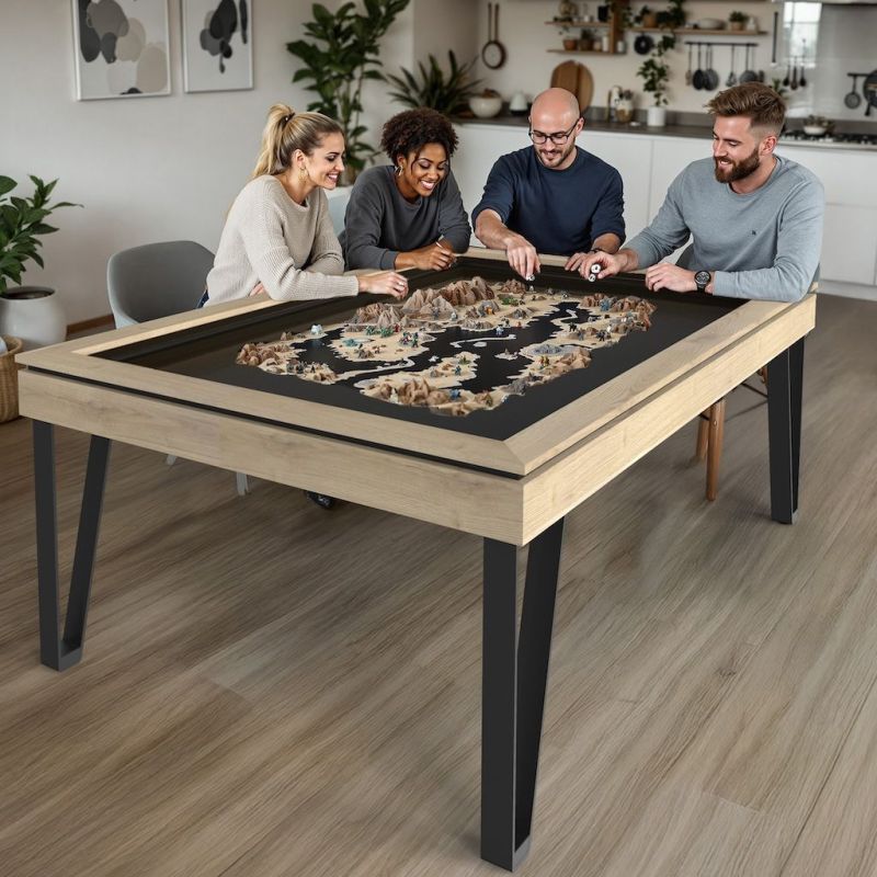 Table de jeux de société modulable L’AdapTable Light