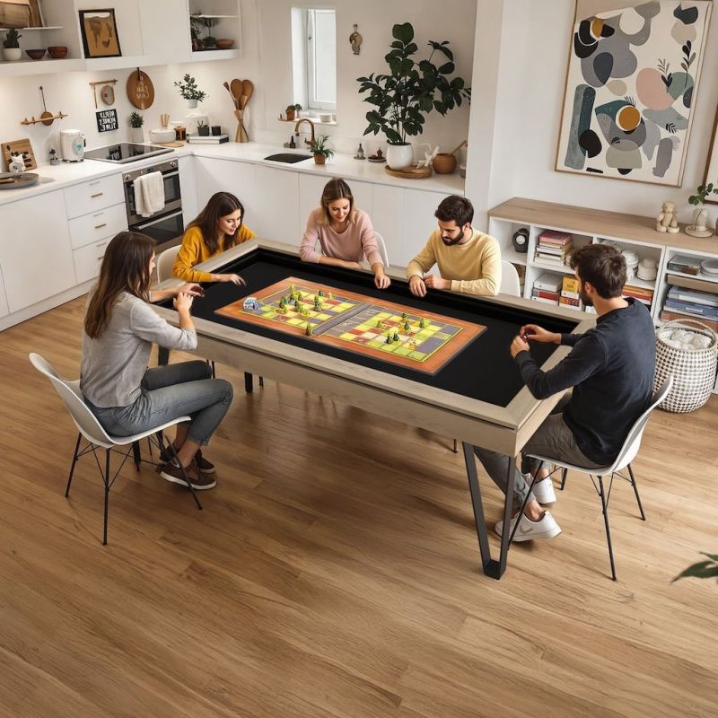 Table de jeux de société modulable L’AdapTable Light