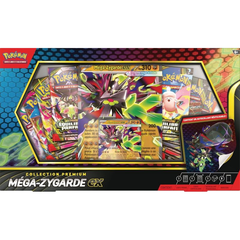 Pokémon : Collection Premium Méga‑Zygarde‑ex (FR)